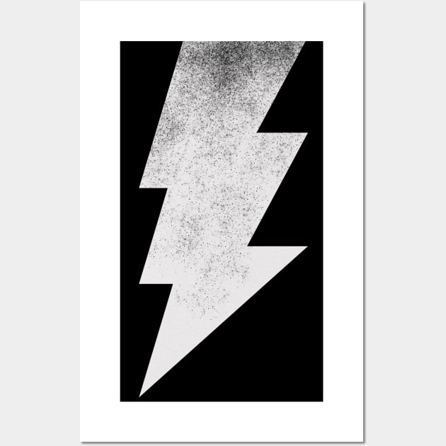 Lightning Bolt Wall Art by Doc Multiverse Designs